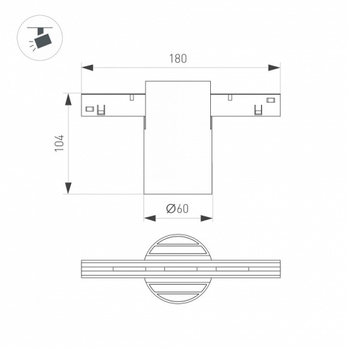 Накладной светильник Arlight MAG-ORIENT 059257 в Нижнем Новгороде фото 2