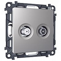 ТВ-розетка и SAT-розетка оконечная без рамки Ambrella Volt ALFA MA513310 в Нижнем Новгороде