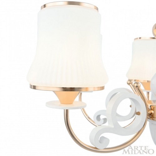 Подвесная люстра Arte Milano Florentia-1097 301097/6 Wh/Gd в Нижнем Новгороде фото 2