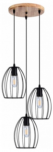 Подвесной светильник ILLUMICO  IL1011-3P-05 BK в Нижнем Новгороде