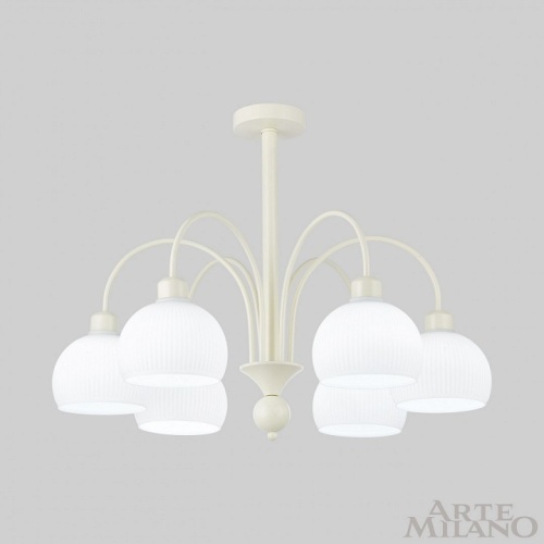 Люстра на штанге Arte Milano AM-Napoli 313066/D700/6 IV в Нижнем Новгороде фото 3