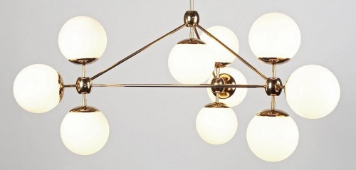 Люстра на штанге Imperiumloft Modo Chandelier White Glass 40,514 в Нижнем Новгороде фото 2