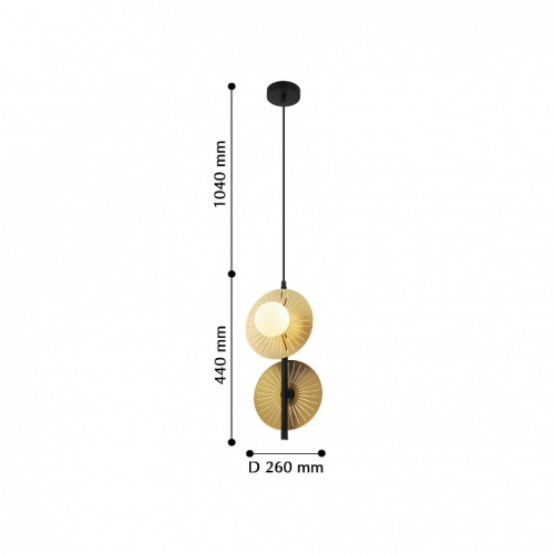 Подвесной светильник Favourite Sonnenblume 2356-2P в Нижнем Новгороде фото 4
