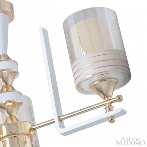 Подвесная люстра Arte Milano Florentia-6087 306087/3 Wh/Gd в Нижнем Новгороде фото 2