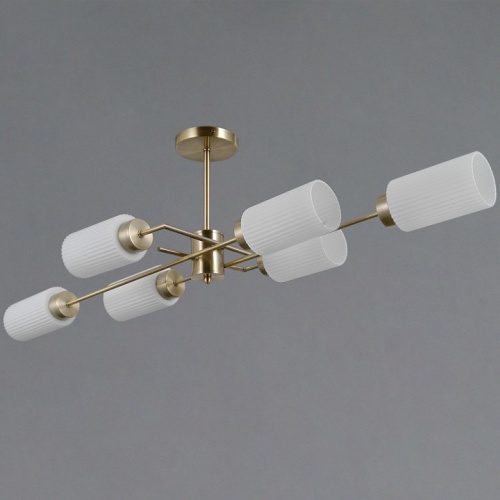 Люстра на штанге ILLUMICO NAPLES IL0737-6ASQ-25 AB NAPLES в Нижнем Новгороде фото 3