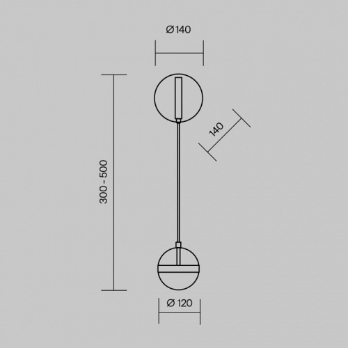 Бра Maytoni Area MOD295WL-L12BBS3K в Нижнем Новгороде фото 4