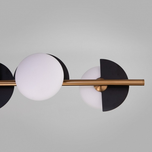 Подвесная люстра Eurosvet Moity 70149/6 черный/латунь в Нижнем Новгороде фото 2