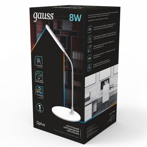 Настольная лампа офисная Gauss GT502 GT5021 в Нижнем Новгороде фото 3