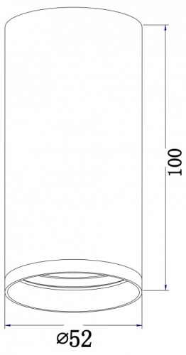 Накладной светильник Maytoni Focus S C052CL-01MG в Геленджике фото 4