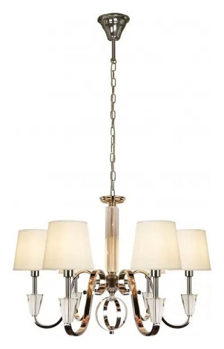 Подвесная люстра iLamp Alesti P2424-6 Nickel в Нижнем Новгороде фото 5