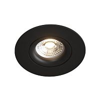 DK2037-BK Встраиваемый светильник , IP 20, 50 Вт, GU10, черный, алюминий в Можге
