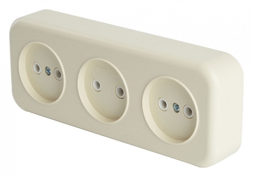 Розетка без заземления Stekker Брест 49055 в Нижнем Новгороде