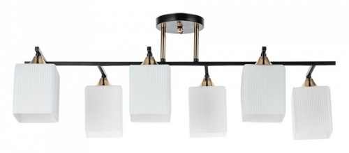 Люстра на штанге Arte Lamp Merope A4071PL-6BK в Нижнем Новгороде
