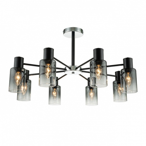 Люстра на штанге Escada Diversity 2120/8P Black в Нижнем Новгороде фото 6