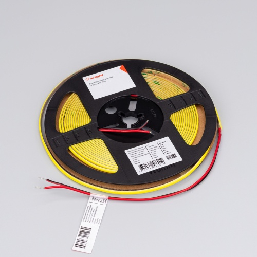 Лента COB-X480-4mm 24V Yellow Volt (4 W/m, IP20, 5m) (Arlight, -) в Омске фото 2