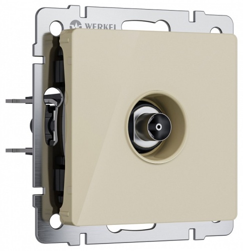 ТВ-розетка без рамки Werkel айвори акрил W1183043 в Нижнем Новгороде
