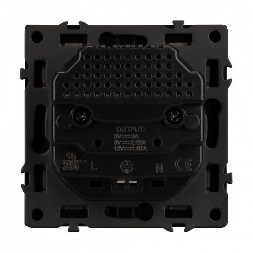 Розетка с заземлением и 2хUSB type A, без рамки Arlight SCT 054287 в Нижнем Новгороде фото 3