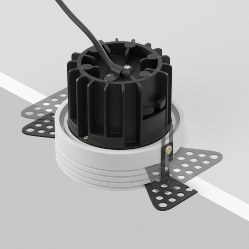 Встраиваемый светильник Maytoni Round DL058-12W4K-TRS-W в Дзержинске фото 3