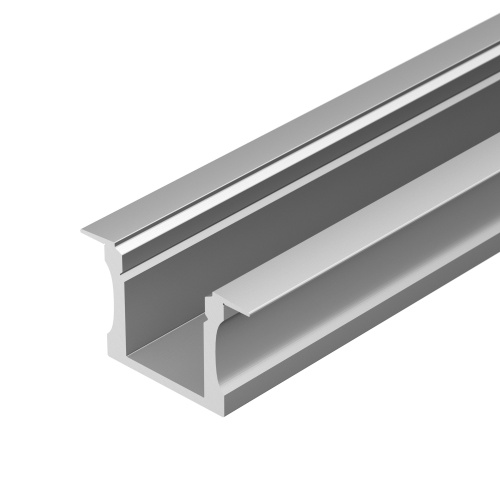 Профиль с экраном ALU-SLIM-H15-F-2000 ANOD+FROST (Arlight, Алюминий) в Тавде фото 5