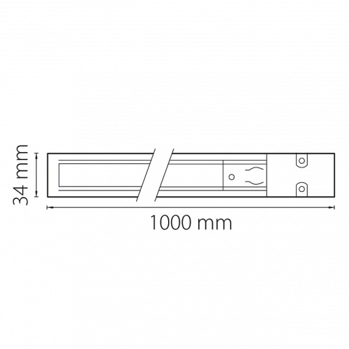 Трек накладной Lightstar Barra 504015 в Советске фото 2