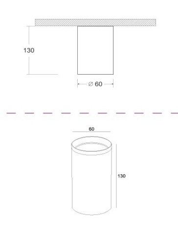 Накладной светильник Maytoni Focus C010CL-01GF в Дудинке фото 3