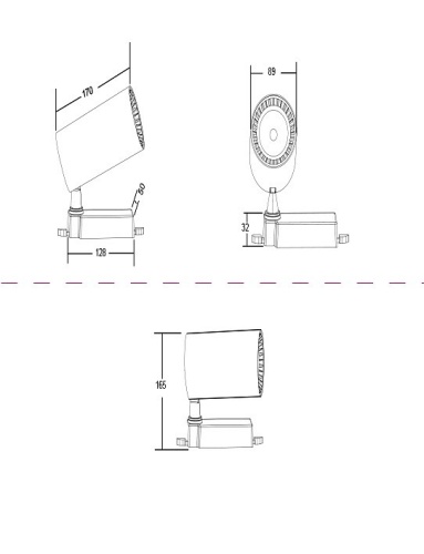 Светильник на штанге Maytoni Vuoro TR003-1-40W4K-B в Кольчугино фото 3