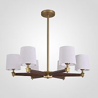 Люстра на штанге Imperiumloft Jorgenson White/Dark wood STAVRA01 в Нижнем Новгороде