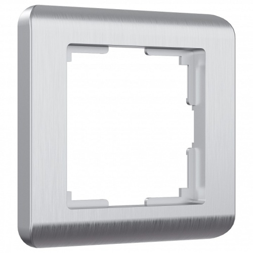 Рамка на 1 пост Werkel Stream (серебряный) W0012106 в Нижнем Новгороде