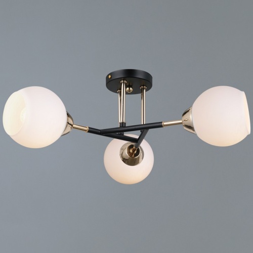 Люстра на штанге ILLUMICO LIBRA IL0689-3CSQ-24 BK FGD LIBRA в Нижнем Новгороде