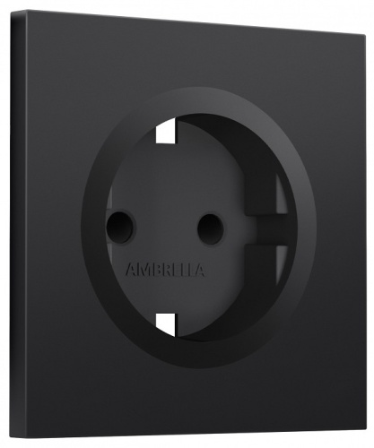 Накладка для розетки с заземлением и со шторками Ambrella Volt SIGMA SP8070 в Нижнем Новгороде