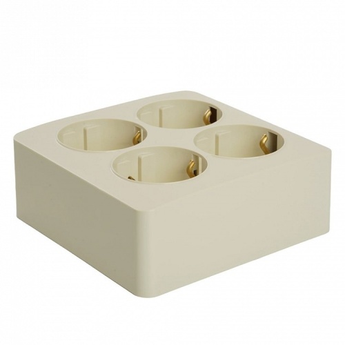 Розетка четверная с заземлением Stekker София 49509 в Нижнем Новгороде фото 6