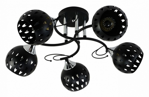 Потолочная люстра 01314-0.3-05 BK+CR в Нижнем Новгороде