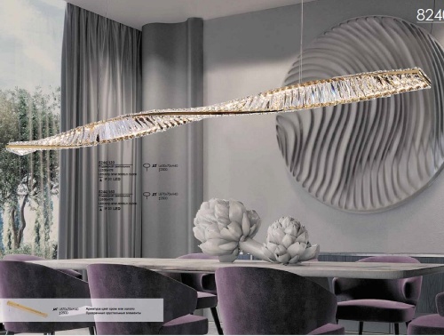 Подвесной светильник Newport 8240 8244/120 gold в Нижнем Новгороде фото 2