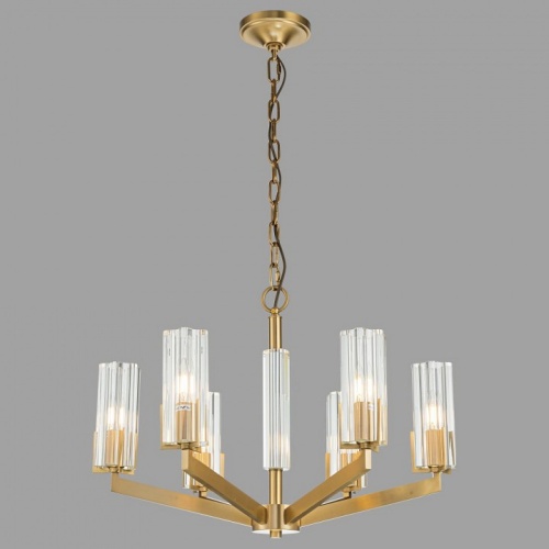 Подвесная люстра Belfast Malone 6035-6 BR CL в Нижнем Новгороде фото 4