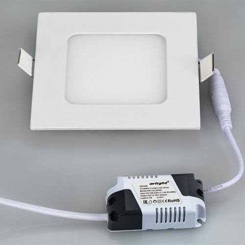 Светильник DL-120x120M-6W Warm White (Arlight, -) в Радужном фото 8