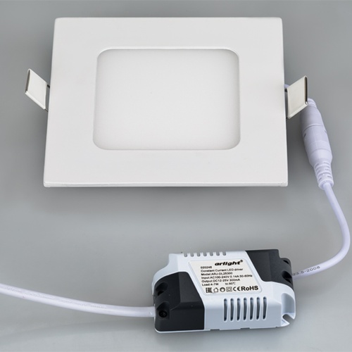 Светильник DL-120x120M-6W Warm White (Arlight, -) в Сочи фото 8