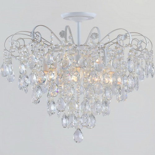 Люстра на штанге 04055-0.3-07 WH+GOLD PN в Нижнем Новгороде фото 5