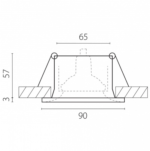 Встраиваемый светильник Lightstar Levigo Base 010067 в Нижнем Новгороде фото 2