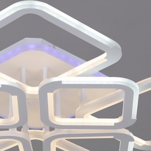 Потолочная люстра 09821-3.3-4+4 WH (RGB) в Нижнем Новгороде фото 3