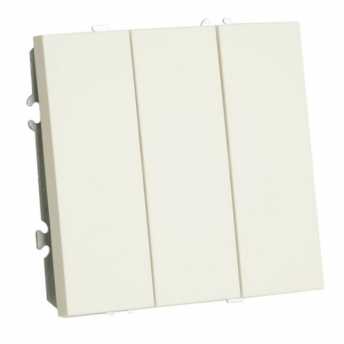 Выключатель трехклавишный без рамки Stekker Эмили 49870 в Нижнем Новгороде фото 2