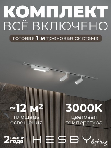 Комплект трековый Hesby Lighting Skylite №5 HSBL_kompl_S005_VI1W3K в Нижнем Новгороде