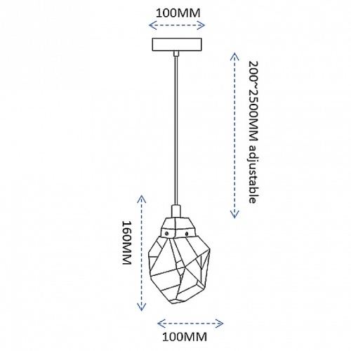 Подвесной светильник Imperiumloft CRISTEL CRISTEL-ONE01 в Нижнем Новгороде фото 9