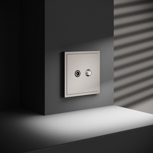 ТВ-розетка и SAT-розетка оконечная без рамки Voltum S70 VLS060403 в Нижнем Новгороде фото 4