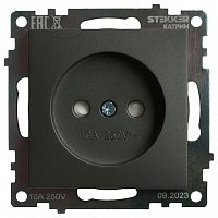Розетка без заземления и со шторкой, без рамки Stekker Катрин 49420 в Нижнем Новгороде