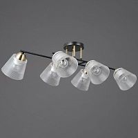 Люстра на штанге ILLUMICO IL0845 IL0845-6CSQ-25BKAB ELITE в Нижнем Новгороде