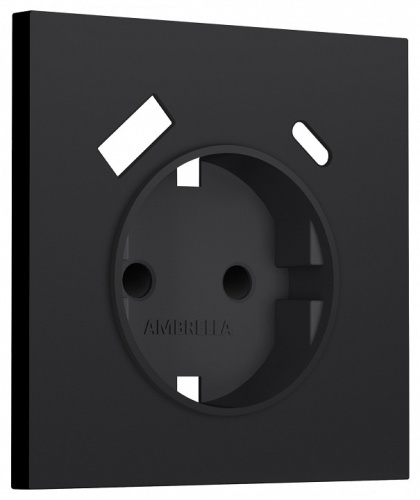 Накладка для розетки с заземлением и со шторками и 2хUSB type A и C Ambrella Volt SIGMA SP9900 в Нижнем Новгороде