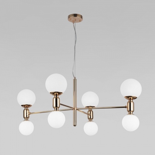 Подвесная люстра Eurosvet Bubble 30182/8 золото в Нижнем Новгороде фото 3