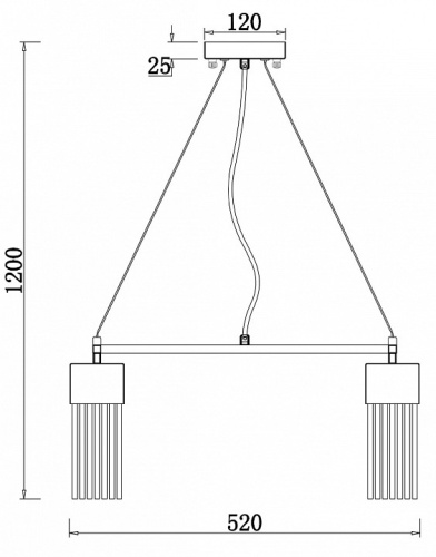 Подвесная люстра Freya Esala FR5050PL-05N в Нижнем Новгороде фото 4
