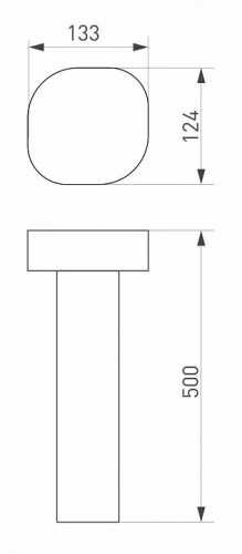 Наземный высокий светильник Arlight Swamp 029968 в Нижнем Новгороде фото 2