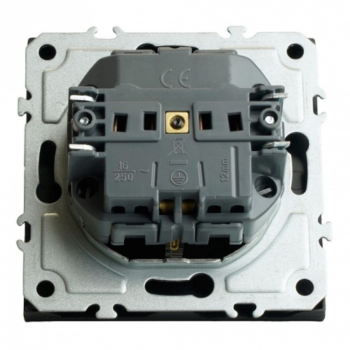 Розетка с заземлением и со шторкой, без рамки Stekker Эмили 49854 в Нижнем Новгороде фото 7